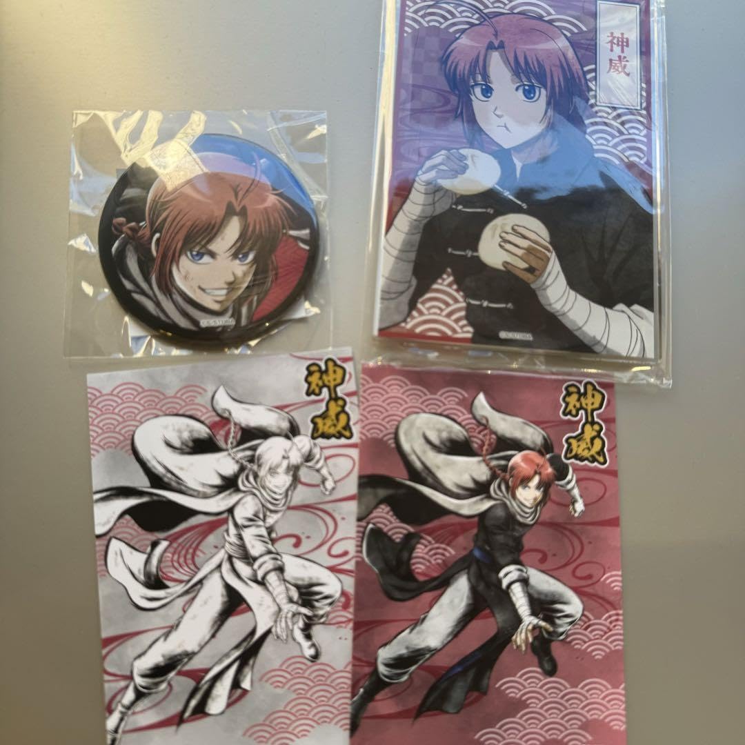 Amazon.co.jp: 銀魂 キャラポップストア グッズ 神威 4点セット : ホビー